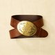 ��RUGBY by RALPH LAUREN�ۥ��ե������ �饰�ӡ� ��ǥ�������Heritage Crest Leather Belt�ۥ٥�� 