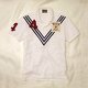 ��RUGBY by RALPH LAUREN�ۥ��ե������ �饰�ӡ���White Chevron Peyton Polo�ۥݥ������