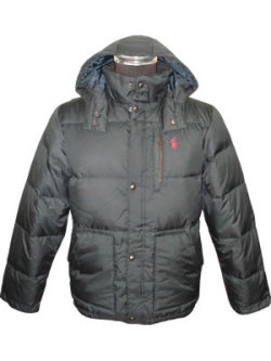 �ݥ����ե�������POLO RALPH LAUREN�� �ա��ǥåɥ����󥸥㥱�åȡ�HOODED DOWN JACKET��BOYZ SIZE