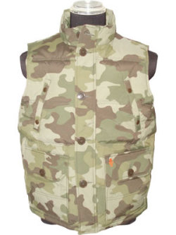 RUGBY by RALPH LAUREN [���ե�����󡡥饰�ӡ�] �º���������٥��ȡ�OXLEY CAMOFLAUGE DOWNVEST��