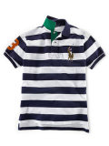 �ݥ����ե�������Polo Ralph Lauren�ۥӥå��ݥˡ��ݥ�����ġ�Slim Custom Fit BigPony Stripes��