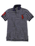 �ݥ����ե�������Polo Ralph Lauren�ۥӥå��ݥˡ��ݥ�����ġ�Slim Custom Fit BigPony Polo Stripes��