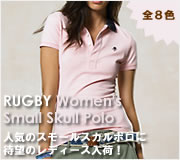 ��RUGBY by RALPH LAUREN�ۥ��ե������ �饰�ӡ� ��ǥ�������STRETCH SHRUNKEN SKULL POLO�ۥݥ������