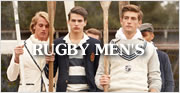 ��RUGBY by RALPH LAUREN�۽�ʪ����ϥ��㥱�åȤ�Ĺµ����ġ��饬������Ĥȥȥåץ��濴�˥饤��ʥåפ���Ƥ���ޤ������Ҥ�������������