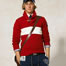 ��RUGBY by RALPH LAUREN�ۥ��ե������ �饰�ӡ���COTTON STRIPED SHAWL SWEATER�ۥ�������